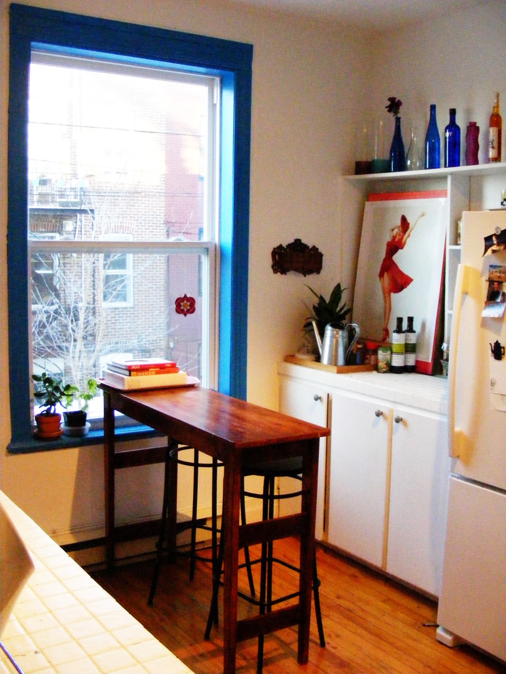 The big reveal: my blue and white&nbsp;kitchen