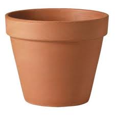 plain clay pot
