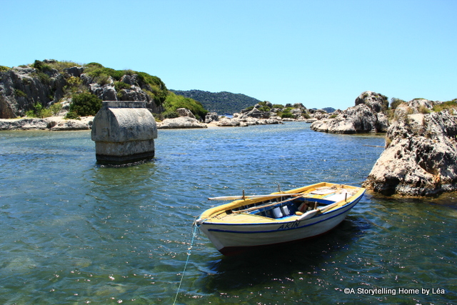 Lycian tomb_Kalekoy_Lycian coast_Turkey